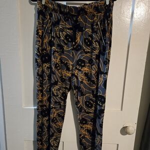 BAE CITY Gray & Black Joggers, Size 1X